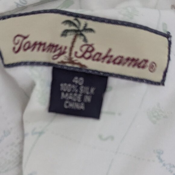 Tommy Bahama Men's 100% Silk Relaxed Fit Tan Trousers, 40 - Picture 5 of 5